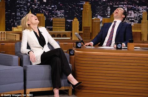 Starred Up, The Tonight Show, Tonight Show, Hollywood Star, Tv Host, Jimmy Fallon, Cate Blanchett, Fav Celebs, Daily Photo