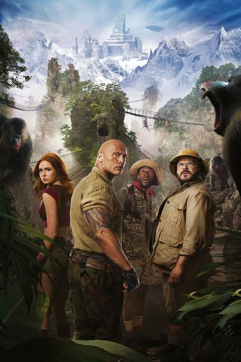 Jumanji 2, Jumanji The Next Level, Most Dangerous Game, Parts Unknown, Movie Plot, Adventure Movie, Battle Angel, Dangerous Games, Desktop Wallpaper Design