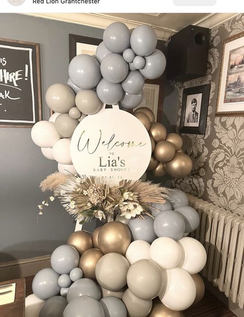 Lamb Baby Shower Theme, Acrylic Welcome Sign, Baby Lamb Baby Shower, Black And Gold Balloons, Wedding Anniversary Decorations, Roller Skating Party, Garland Backdrops, Birthday Wall, Balloon Display