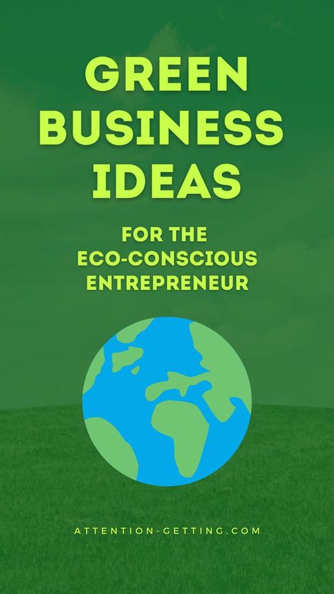 green eco friendly small business ideas Eco Friendly Business Ideas, Green Business Ideas, Eco Green, Best Small Business Ideas, Eco Conscious, Green Business, Environment Friendly, Low Budget, Be Natural