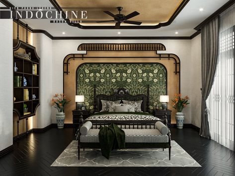 Bason Indochine :: Behance Indochine Interior Vietnam, Indochine Bedroom, Ms Design, Indochine Interior, Bold Interior, Suite Room, Indochine Style, Sofa Bed Design, House Of Beauty