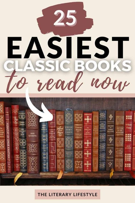 These easy to read classic books help you dive into the short classics and other essential classic books to read that beginners can tackle without the overwhelm. Classic Literature List, Favorite Things Party Gift Ideas, Classic Books List, Classic Books To Read, Classics To Read, Podcast Ideas, Party Gift Ideas, Classic Literature Books, Agatha Christie Books