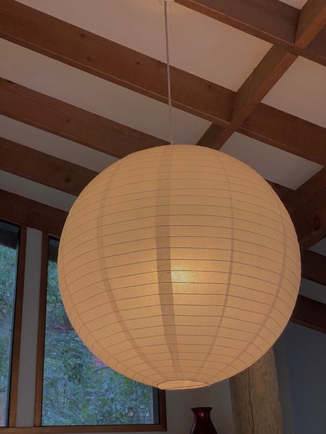 Paper Ball Lamp, Paper Lantern Ceiling Light, Paper Globe Light, Paper Lantern Light Fixture, Paper Lanterns Bedroom, Greek Room, Paper Lantern Chandelier, Circular Lamp, Circular Ceiling Light