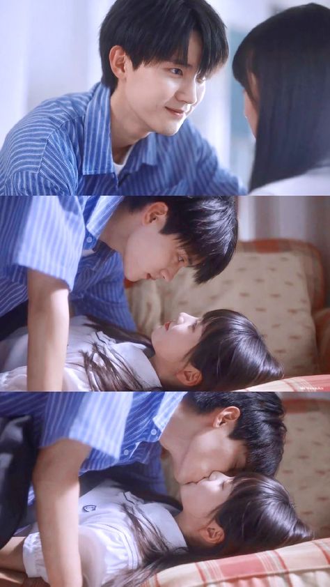 “When I Fly Towards You” (2023) 💞 Zhou Yi Ran as Zhang Lu Rang 😍 The way he looks at his Su Zai Zai. His desire and love grows deeper for her ❤️. (Zhang Miao Yi ⭐️) Zhang Lurang, Zhang Miao Yi, Movie 2023, Drama Ideas, Kdrama Funny, The Way He Looks, Lights Camera Action, Best Dramas, Hidden Love