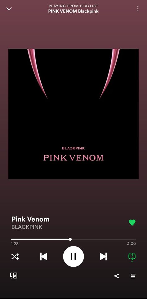 Black Pink Asthetics, Blackpink Spotify Aesthetic, Spotify Songs, Aesthetic Lockscreens, Best English Songs, Play List, Pink Venom, Pop Posters, My Vibe