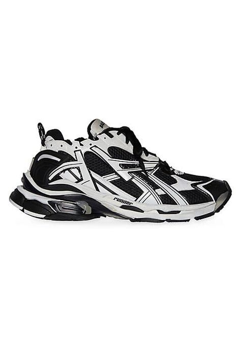 Balenciaga - Runner Sneakers  $1,150.00 Balenciaga Runner, Balenciaga Runner Sneakers, Track Runners Balenciaga, Balenciaga Sock Trainers, Black Balenciaga Track Sneakers, Balenciaga Track Sneaker, Balenciaga Runners, Collage Art, Balenciaga