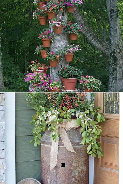 Transform your outdoor space with our 3 Creative Ideas for Stunning Rustic Garden Decor You’ll Love. Discover how to incorporate natural elements, vintage finds, and DIY projects to create a charming rustic atmosphere in your garden. From repurposed materials to unique planters, these ideas will inspire you to embrace a cozy, countryside aesthetic. Perfect for garden enthusiasts looking to add a touch of warmth and character to their outdoor sanctuary. Garden Dessert, Countryside Aesthetic, Unique Planters, Outdoor Sanctuary, Rustic Planters, Unique Planter, Rustic Garden Decor, Rustic Gardens, Natural Elements