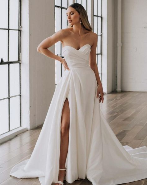 Jacklyn Timeless Gown, Mikado Wedding Dress, Bridal Showroom, Madi Lane, Wedding Dress Boutiques, Classic Wedding Dress, Satin Wedding Dress, Satin Wedding, Book An Appointment