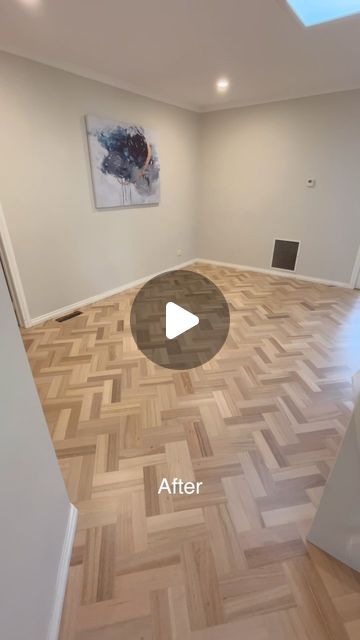 Quicksand Flooring on Instagram: "This Tasmanian Oak double herringbone pattern parquet hardwood floor had turned orange over time and was really worn through in certain spots.

Enter the Quicksand team to restore it!!

First we sanded it back to bare with the drum sander, then along came the Edger. Filling any small gaps with a mix of Berger-Seidle Pafuki and fine saw dust collected from the floor sanding process. Three coats of Berger-Seidle in a NordicWhite finish and we are DONE! Beautiful!

@berger_seidle 
@bergerseidleaustralia 

#floorsanding #timberfloor #hardwoodflooring #hardwoodfloor #hardwoodfloors #floorrestoration #floorrefinisher #floorrestoring #floorrefinishing #tradie #galaxyfloorsander #flooring #parquet #parquetflooring #herringbone #herringboneflooring #bergerseidle" Two Different Floors Transition, Hardwood Oak Floors, Timber Flooring Ideas, Restored Parquet Flooring, Parkay Flooring Ideas, Red Oak Floor Kitchen, Parquet Flooring Refinish, Parquet Flooring Restoration, Mixed Hardwood Floors