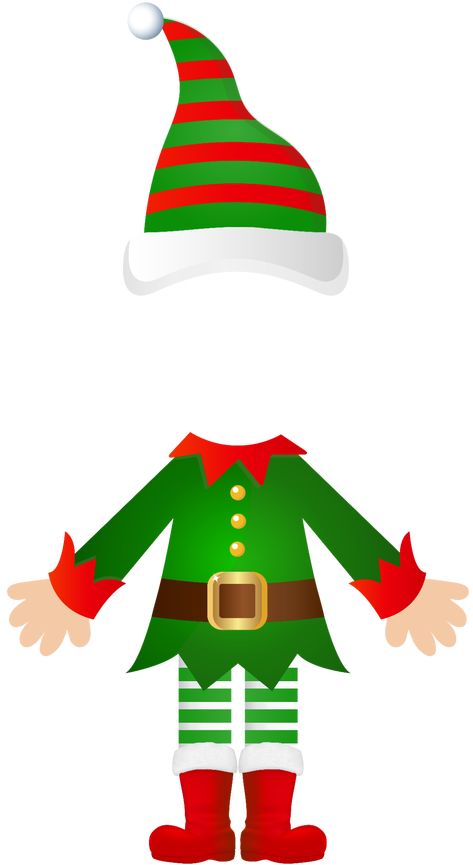 Face Less Elf Template, Christmas Faceless Template, Elf Outline Template, Elf Christmas Template, Elf Cut Out Printable, Elf Face Cutout Template, Christmas Elf Body Template, Faceless Elf Printable, Faceless Elf Template Girl