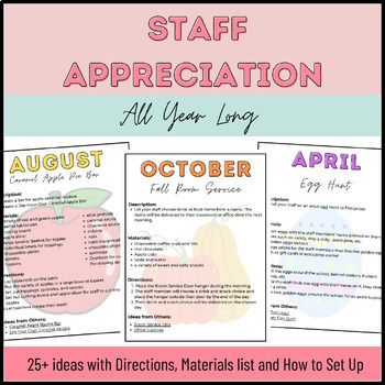 Teacher Appreciation Monthly Themes, Teacher Appreciation Day Themes, Stock The Teachers Lounge, Pta Staff Appreciation Ideas, April Staff Morale Booster, Teacher Of The Month Ideas, September Staff Morale Boosters, Fun Work Ideas For Employees, September Staff Appreciation Ideas