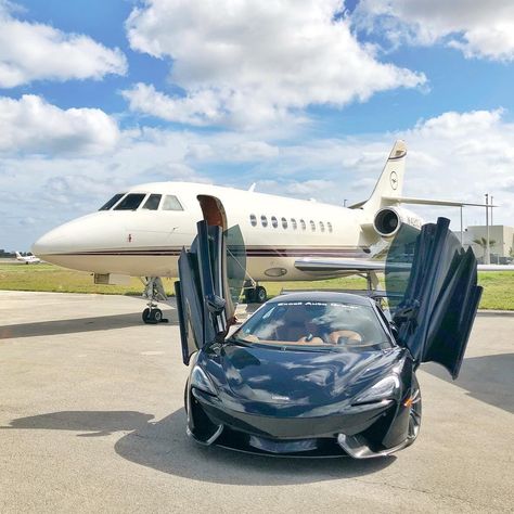 Our guests love pulling up to the runway in their luxury cars and having the convenience to board directly onto the aircraft. Want to level up your travel experience? Visit our website to learn more. Jets Privés De Luxe, Jet Privé, Aventador Lamborghini, Billionaire Lifestyle Luxury Living, Luxury Private Jets, Private Aircraft, Rich Life, Private Jet, Billionaire Lifestyle