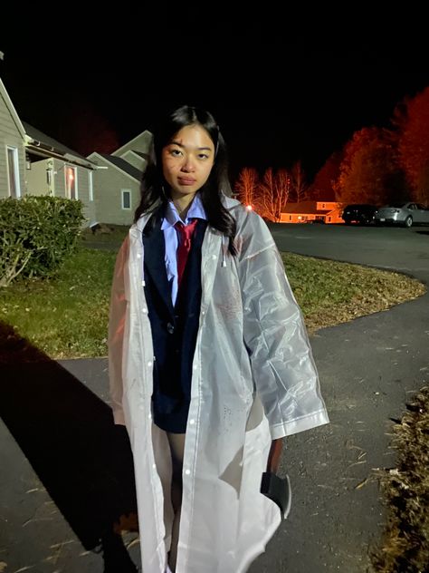 Diane Nguyen Costume, Hot Masc Halloween Costumes, Patrick Bateman Inspired Outfit, Shock Halloween Costume, Patrick Batman Costume, American Beauty Halloween Costume, P Costumes, Characters With Bangs Halloween, American Physco Halloween