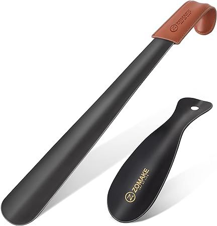 Amazon.com: ZOMAKE Metal Shoe Horn Long Handle For Seniors,Set of 2,Shoe Horn Long Handle for Seniors 16.5 Inches with Travel Shoe Horn for Kids 7.5 Inches : Clothing, Shoes & Jewelry Senior Trip, Shoe Horn, Travel Shoes, Long Handles, Compass, Horn, Shoes Jewelry, Shoe Jewelry, For Kids