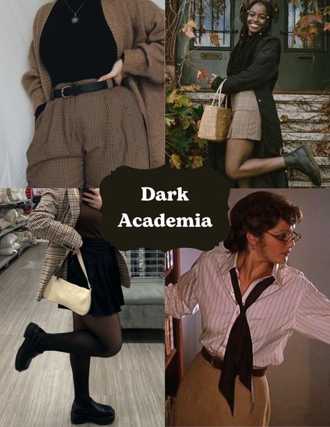 What Shoes To Wear With Slacks, Green Academia Aesthetic Outfits, Slytherin Academia Outfit, Old Academia Outfit, Dark Academia Clothes Women, Dark Academia Plus Size Outfit, Dark Academia Party Outfit, Dark Academia Black Women, Dark Academia Work Outfit