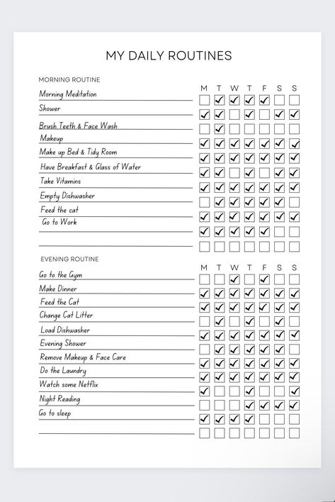 My Daily Routine,Daily Planner,Happy Planner,Daily Checklist,Agenda Planner, Daily Tracker,Habit Tracker,Daily Gratitude,To do List,Schedule aestheticplanner #homeschoolplannerprintable #smallbusinessplanner #lessonplanner🖍️ Organisation, To Do List Schedule, Daily Planner Book, Daily Routine Habits, Cute Daily Planner, Daily Tracker, Daily Routine Schedule, Daily Routine Planner, Routine Daily