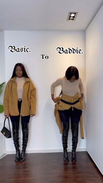 Nzila Miyoba on Instagram: "In today’s episode of basic to baddie I will showing you how to style your oversized teddy jacket into a cropped jacket. . . . . . .#Outfitinspiration #ootd #outfit #outfithack #fashion #clothing #tips #reel #howtostyle #fashionreel" Oversized Fur Jacket Outfit, Cropped Fur Jacket Outfit, Crop Fur Jacket Outfit, Cropped Teddy Jacket Outfit, Teddy Jacket Outfit, Fur Jacket Outfit, Cropped Fur Jacket, Clothing Tips, Jacket Outfit