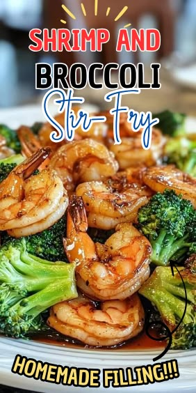 Shrimp and Broccoli Stir-Fry Beef Shrimp And Broccoli Stir Fry, Stir Fry Broccoli And Mushrooms, Roasted Shrimp And Broccoli, Shrimp And Broccoli Stir Fry Easy, Shrimp Sausage Broccoli Stir Fry, Chinese Shrimp And Broccoli Recipes, Teriyaki Shrimp And Broccoli, Shrimp And Zucchini Stir Fry, Easy Shrimp And Broccoli Recipes