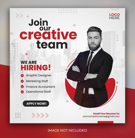 Download this Premium PSD File about Digital marketing agency and we are hiring job position social media instagram and facebook promotion post flyer design template, and discover more than 24 Million Professional Graphic Resources on Freepik. #freepik #psd #livepost #webinarpost #socialmedialive Hiring Poster, Facebook Post Design, Marketing Flyers, Graphic Design Ads, Social Media Poster, Digital Marketing Social Media, Social Media Design Inspiration, Marketing Social Media, We Are Hiring