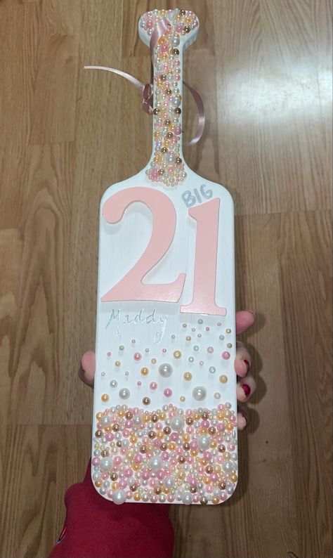 21st Paddle Ideas, 21st Bday Paddle, Sorority 21 Paddles, 21 Birthday Paddle, Birthday Paddle Sorority, 21 Paddle Sorority, 21st Paddle, 21 Paddle, Paddle Sorority Big