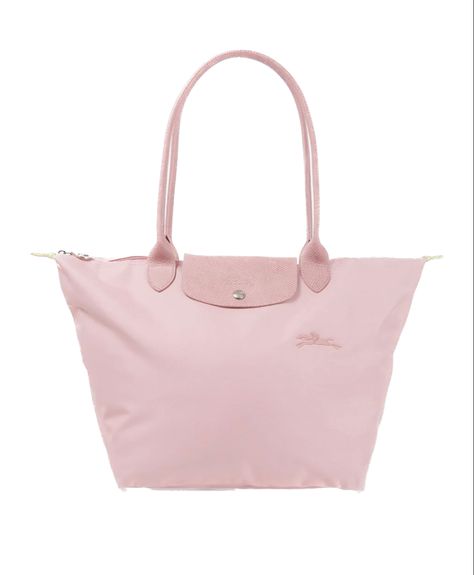 #longchamp#pink Light Pink Longchamp, Pink Longchamp Bag, Long Champ Bag, Longchamp Le Pliage Medium, Pink Luxury, Luxury Bags Collection, Longchamp Bags, Pink Life, Girly Bags