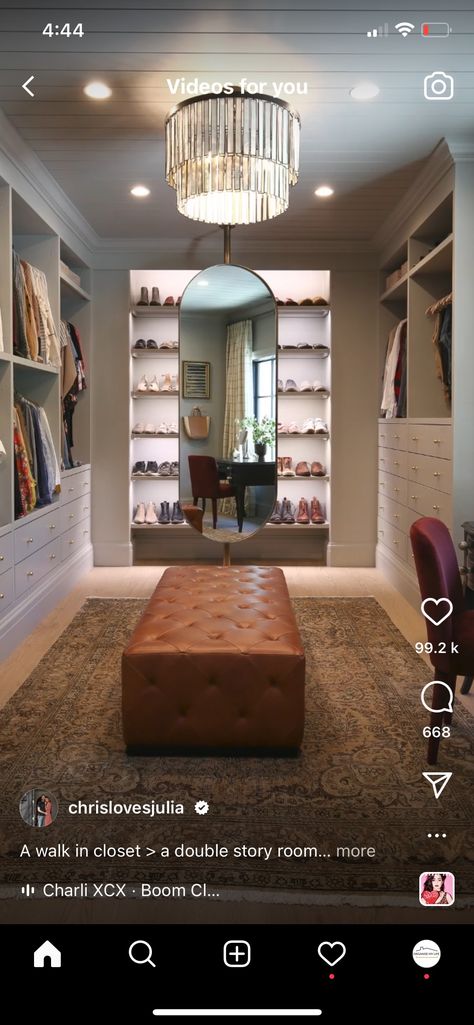 Closet With Ottoman, Granny Pod, Ikea Pax Wardrobe, Walk In Closet Design, Renovation Inspiration, Pax Wardrobe, Ikea Pax, Design Master, Ottoman Table