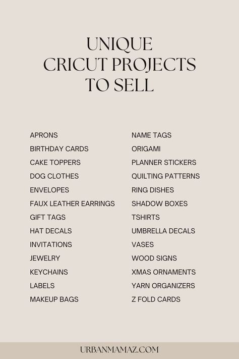 Looking for unique Cricut project to sell? Check out these unique projects to sell and make money from home! Cricut Explore Air 2 Projects To Sell, Craft Fair Cricut Ideas To Sell, Gifts To Make With A Cricut, Custom Cricut Projects, Profitable Cricut Projects, Simple Cricut Projects To Sell, Things To Make With Your Cricut, Cute Cricut Projects To Sell, How To Create Svg Files To Sell