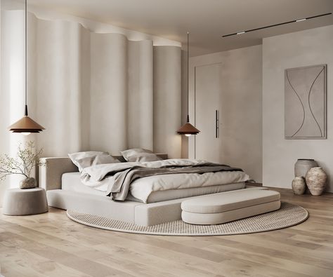 MASTER BEDROOM :: Behance Spanish Bedroom Design, Luxurious Bedrooms Master, Master Room Design, Beautiful Bed Designs, Hotel Bedroom Design, Luxury Room Bedroom, Modern Luxury Bedroom, Luxury Bedroom Master, Bedroom Decor Design