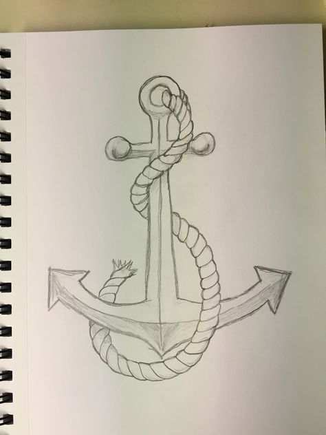 Anchor sketch. Lighthouse Drawing Sketch, Anchor Drawing, Anchor Sketch, Anchor Drawings, Lighthouse Drawing, Beach Drawing, Funny Sketches, Notebook Art, Nautical Design