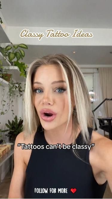 Classy small tattoos ideas female Small Tattoo Ideas For Females, Tattoos Ideas Female, Behind The Neck Tattoos, Creative Patchwork, Tattoo Ideas For Females, Small Tattoos Ideas, Classy Tattoos For Women, Delicate Tattoos For Women, Waist Tattoos