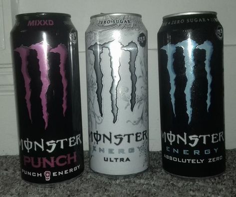 Monster Energy Aesthetic, Monster Flavors, Monster Energy Drinks, Energy Aesthetic, Monster Pictures, Monster Energy Girls, Monster Crafts, Monster Energy Drink, Cool Monsters