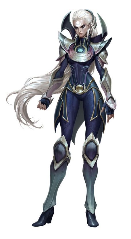 Lol Concept Art, Moon Armor, Diana League Of Legends, Diana Lol, Zed League Of Legends, Dnd Stories, D D Classes, Pokemon Clothes, Manga Hair