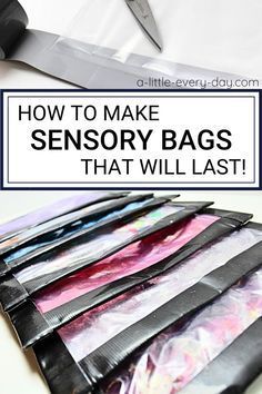 Homemade Sensory, Diy Sensory Toys, Sensory Water, Diy Sensory Board, Diy Sensory, Bags To Make, Sensory Bag, Sensory Wall, Sensory Bags