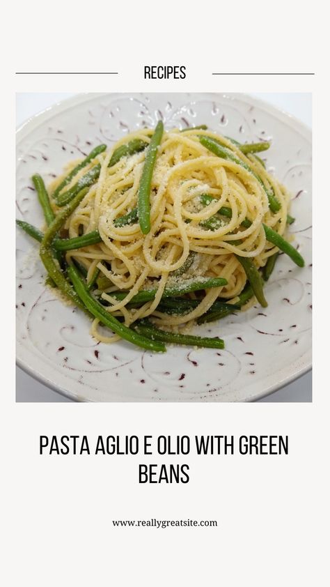 Green Bean And Pasta Recipes, Pasta And Green Beans Recipes, Spaghetti With Green Beans, Pasta Green Beans, Green Beans And Pasta, Green Bean Pasta Recipes, Pasta And Green Beans, Green Beans And Pasta Recipe, Green Beans Pasta