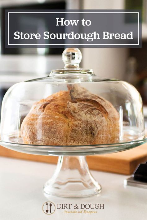 How to store sourdough bread and the best ways to keep it fresh? We put a lot of time and energy into making our amazing homemade sourdough bread and want it to last as long as possible. Here are 8 different ways to store sourdough bread. Ways To Eat Sourdough Bread, Homemade Bread Loaf, Sourdough Bread Starter, Homemade Sourdough Bread, How To Store Bread, Bread Starter, Homemade Bread Recipes Easy, Homemade Bread Easy, Homemade Sourdough