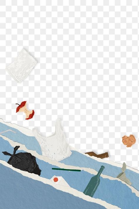 Water Waste Poster, Water Pollution Images, Water Pollution Art, Ocean Pollution Poster, Recycle Poster Design, Plastic In Ocean, Water Illustration Design, Recycle Background, Pollution Images