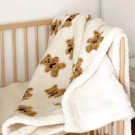 PRICES MAY VARY. Cozy & Warm Sherpa Fleece Blanket: Adopt double-layer fabric design,one side is soft flannel,and the other is high premium Sherpa fleece. Giving you silky smooth,warm and cozy, fluffy blanket is a versatile choice for all season use. It is wrinkle and fade resistant and doesn't shed! Great for indoor or outdoor use. Stylish Design: Our cute bear Sherpa blankets and throws feature trend colors and textures. Have the coziest place for a long autumn or winter nap with our decor bla Cozy Sherpa Blanket, Blanket Bear, Matching Blankets With Bestie, Christmas Gifts Unique, Cottage Core Throw Blanket, Marshmallow Blanket, Cute Blankets For Teens, Plush Blankets, Cute Throw Blankets For Teens