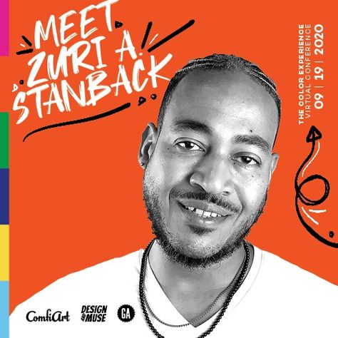 So here are the next two artists we'll be honoring at The Color Experience! Meet @Zuristanback & @Gfb3! Both of these talented men are apart of our Design and Muse class of 2020.  . Join @ComfiArt and partners, @_gaatlanta, at The Color Experience virtual conference as we honor these artists and all of their hard work. We'll be honoring 10+ artist, there will be art, food interactive workshops, and more! . Early bird tickets are available now! Link in bio.⁠ ⁠ Early Bird Ticket Design, Ticket Design, Class Of 2020, Art Food, Early Bird, Hard Work, Work Hard, Muse, Link In Bio