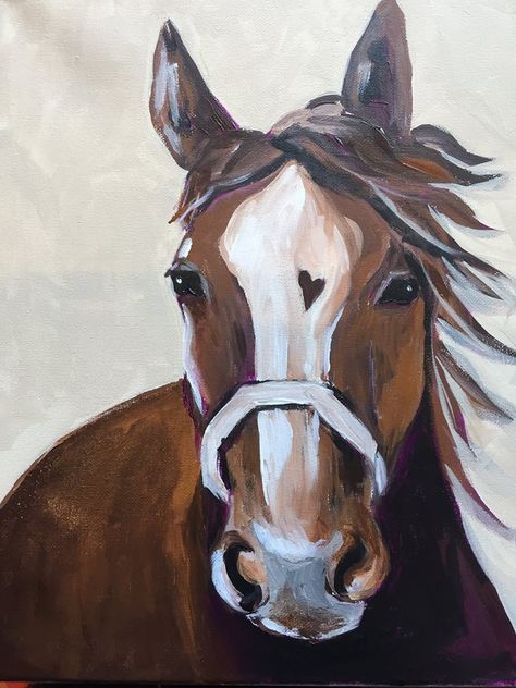 Imagine an afternoon painting your favorite subject, horses, while sipping wine and enjoying friends both new and familiar. You can enjoy all of this at the Natural Horse Paint and Sip Event. Horse Easy Painting, How To Paint A Horse, Easy Horse Painting, Horse Painting Ideas, Paint And Sip Event, Horse Acrylic Painting, Horse Paintings Acrylic, Horse Drawing Tutorial, Horse Head Drawing