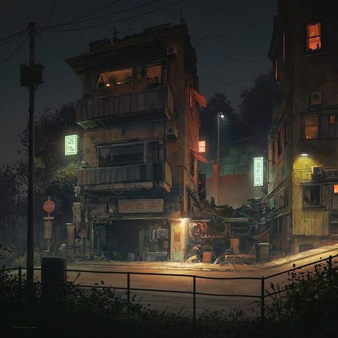 Nikolai Lockertsen, Cyberpunk City, Art Station, Environment Design, Environment Concept Art, Environmental Art, City Art, Fantasy Landscape, Anime Scenery