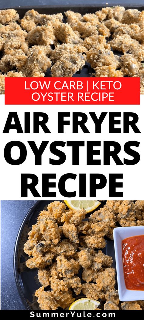 Air Fryer Oysters, How To Cook Oysters, Recipes Using Canned Oysters, Canned Oysters Recipes, Cooked Oyster Recipes, Canned Oyster Recipes Appetizers, Air Fry Oysters, Oysters In Air Fryer, Can Oysters Recipes