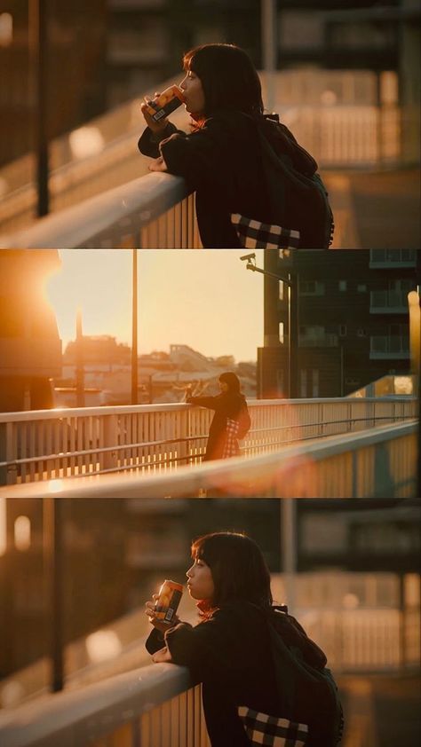 Twilight Cinematography, Japanese Reference Photos, Hold My Hand At Twilight Japanese Drama, Japanese Photography Aesthetic, Hold My Hand At Twilight, Japanese Cinematography, Movie Cinematography, Hirose Suzu, Yuumei Art