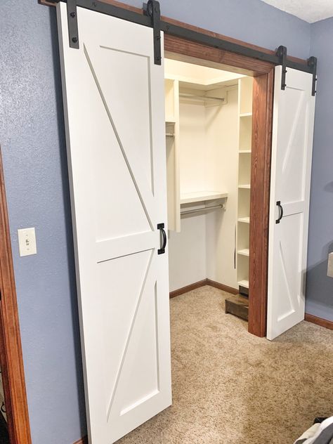 Walk In Closet Addition Plans, 5x5 Master Closet, Master Closet Open To Bedroom, Adding Walk In Closet To Bedroom, Redoing Walk In Closet, Master Suite Walk In Closet, Walk In Closet Ideas Budget, Bedroom Closet Renovation, Master Bedrooms Renovations