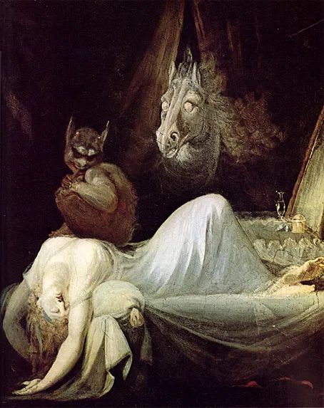 H.P. Lovecraft’s Favorite Artists | Tor.com Romanticism Art Dark, Scary Wedding, Dark Artist Aesthetic, Lovecraft Aesthetic, Incubus Demon, Angels Flying, Henry Fuseli, Scary Paintings, Infinite Void