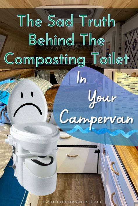 The main problem with composting toilets, as it pertains to vanlife, is that they don’t create compost fast enough. Turning human waste into compost that is safe and non-toxic takes time and a delicate balance of the right conditions. Natures Head Compost Toilet, Camper Van Toilet Ideas, Rv Composting Toilet, Vanlife Toilet, Compostable Toilets, Composting Toilet Tiny Houses, Outdoor Composting Toilet, Compost Toilet Diy, Composting Toilet Diy