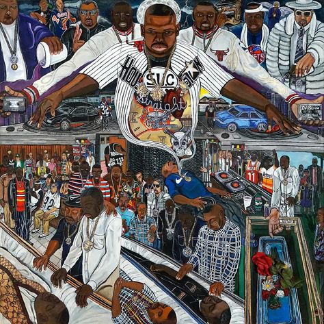 Dj Screw, Southern Hip Hop, Southern Art, Dirty South, Forest Light, Jean Michel Basquiat, Art Organization, James Brown, Baby Phat