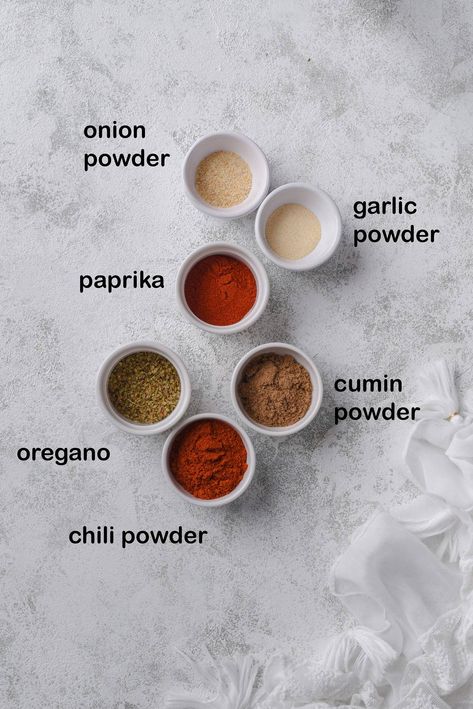 Homemade Chili Seasoning Mix recipe is so easy. Two tablespoons equals one of those packets you buy at the store.  Use how to make recipe in chilies, tacos, casseroles, bean patty mixes and more! Wonderful mix of chili spices. #homemadechiliseasoningmix #veganrecipes #chiliseasoning #chiliseasoningmix #chiliseasoningrecipe #homemadechiliseasoning Salt Free Chili Seasoning, Chili Beans Seasoning Recipe, Homemade Chili Seasoning Easy, Chili Seasoning Mix Recipe Diy, Chili Spices Blend, Easy Chili Seasoning Recipe, Chili Mix Seasoning, Homemade Chili Seasoning Recipe, Best Chili Seasoning Recipe