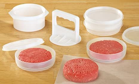 Hamburger Press, Burger Maker, Save On Foods, Cereal Dispenser, Burger Press, Freezer Containers, Dry Food Storage, Bbq Gifts, Food Storage Container Set