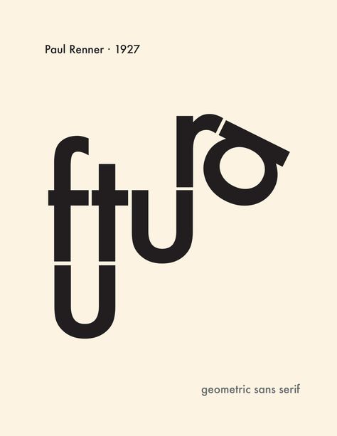 Futura Poster on Behance Futura Typography Poster, Type Driven Posters, One Word Typography, Typography Based Design, Futura Font Poster, Typo Poster Design, Bold Type Poster, Futura Typeface, Type Poster Design