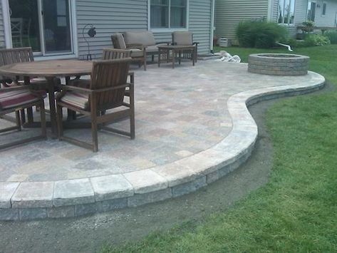 small house patio stone | Brick Pavers Ann Arbor,Canton,Patios,Repair,Cleaning,Sealing: Patio Repair, Stone Patio Designs, Brick Paver Patio, Paver Designs, Raised Patio, Pavers Backyard, Stone Pavers, Patio Pavers Design, Concrete Patios